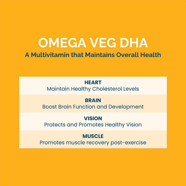 Veg Omega - DHA & Multivitamin for Women 18+