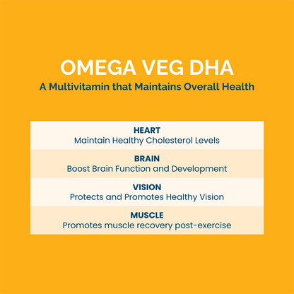 Veg Omega - DHA & Multivitamin for Women 18+